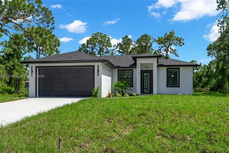 New construction Single-Family house 1030 Hunter St E, Lehigh Acres, FL 33974 - image
