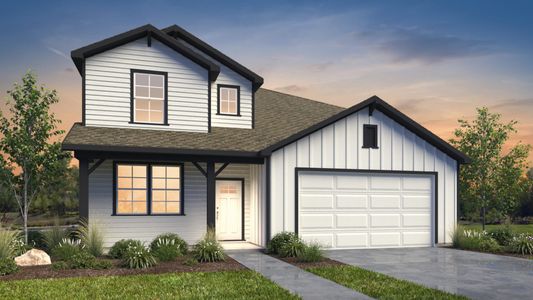 New construction Single-Family house 1607 Barlett Sq, New Braunfels, TX 78130 plan Stream View - image