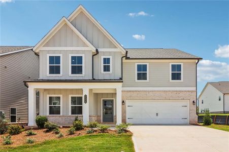 New construction Single-Family house 5508 Coalie Trce, Flowery Branch, GA 30542 Pearson- photo 0