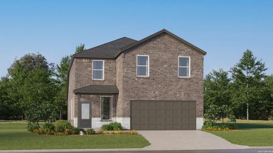 New construction Single-Family house 6526 Velma Path, San Antonio, TX 78253 plan Bryce - image