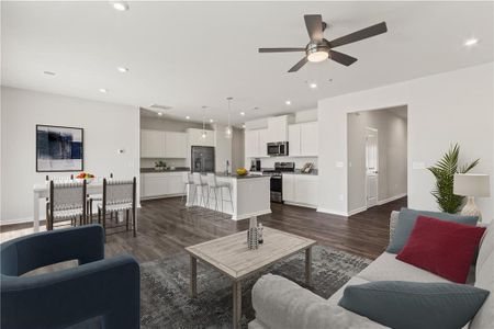 New construction Single-Family house 407 Newland Wy, Acworth, GA 30102 The Tyndall- photo 0
