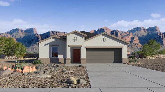 New construction Single-Family house 1518 E Fletcher Dr, Casa Grande, AZ 85122 - photo 0