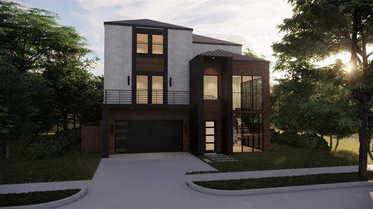 New construction Single-Family house 1606 Hazard Street, Houston, TX 77019 - photo 0