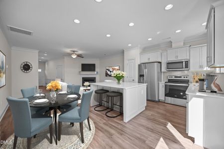 New construction Townhouse house 1007 Bonanza Ln, Mebane, NC 27302 plan Bermuda - image 4