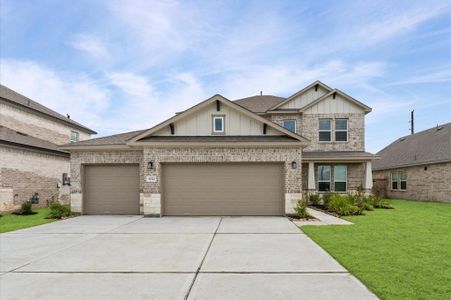 New construction Single-Family house 8322 Amethyst Valley Ln, Angleton, TX 77516 - image
