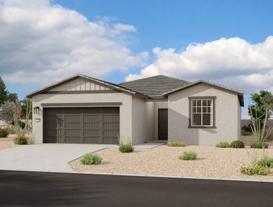 New construction Single-Family house 46895 W Dry Gulch Rd, Maricopa, AZ 85139 plan Marigold - image