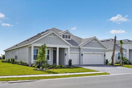 New construction Single-Family house 13716 Buchanan Dr, Palmetto, FL 34221 plan Cascata - image