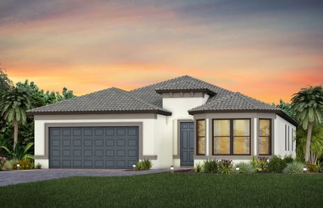 New construction Single-Family house 4449 Bright Lake Pl, North Port, FL 34289 plan Mystique - image