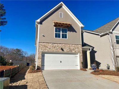 New construction Single-Family house 261 Dahlia Dr, Woodstock, GA 30188 Cogburn- photo 0