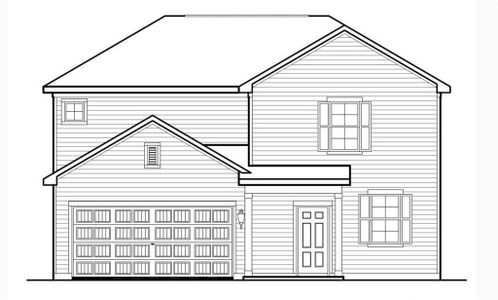 New construction Single-Family house 8653 Paradise Dr, Douglasville, GA 30134 Fontana- photo 0