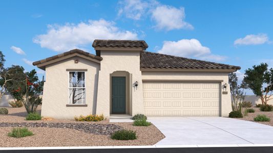 New construction Single-Family house 7210 E Cottonmouth Dr, San Tan Valley, AZ 85143 plan Clover - image