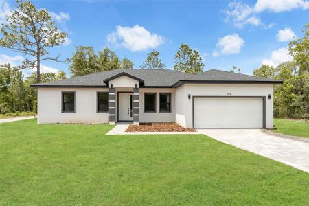 New construction Single-Family house 9578 N Wallace Wy, Citrus Springs, FL 34433 - image
