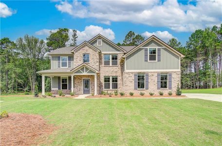 New construction Single-Family house 25 Cooper Cove E, Fayetteville, GA 30215 Meridian II- photo 0