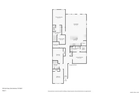 New construction Single-Family house 518 Lew Pass, San Antonio, TX 78221 plan Clearwater - image 4