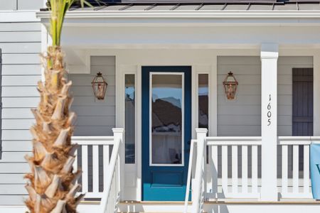 Inviting front porch