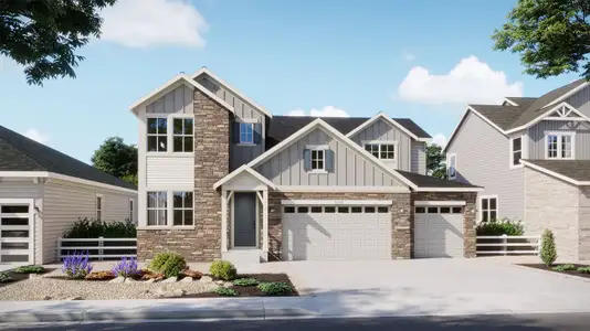 New construction Single-Family house 1951 S Eaton Park Wy, Aurora, CO 80018 plan 5004 - image