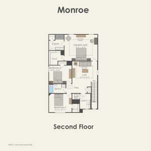 New construction Single-Family house 12002 Dry Cattail Dr, Austin, TX 78754 plan Monroe - image