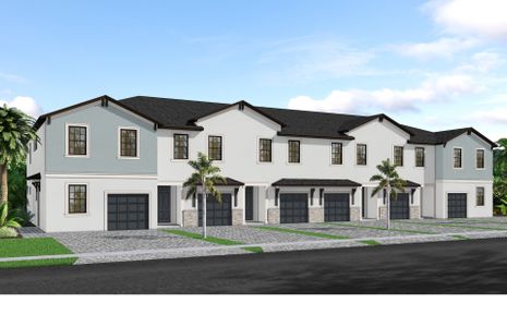 New construction Townhouse house 7793 Sw Bentley Ln, Stuart, FL 34997 null- photo 0