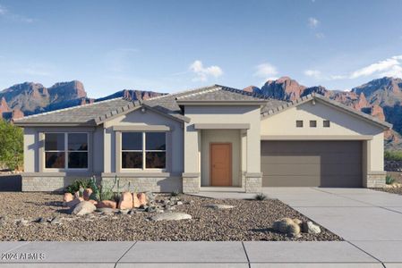 New construction Single-Family house 1127 W Castle Drive, Casa Grande, AZ 85122 Dean- photo 0