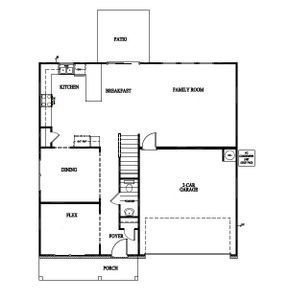 New construction Single-Family house 147 Antler Ave Se-, Unit 54, Allenhurst, GA 31301 plan The Duncan - image