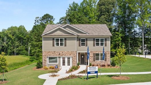 New construction Single-Family house 3184 S County Line Rd, Lithia Springs, GA 30122 plan GREEN - image