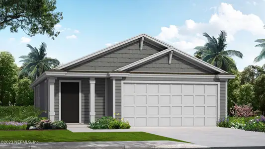 New construction Single-Family house 2433 Falling Star Ln, Green Cove Springs, FL 32043 VERO- photo 0