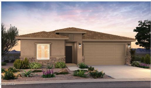 New construction Single-Family house 4178 S 178Th Ln, Goodyear, AZ 85338 plan Cantania - image