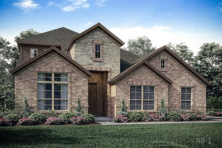 New construction Single-Family house 5638 Rutherford Dr, Midlothian, TX 76065 plan Atlanta - image