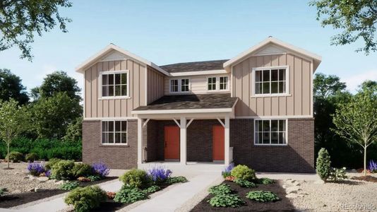 New construction Duplex house 24126 E 53Rd Dr, Aurora, CO 80019 Plan 2212- photo 0