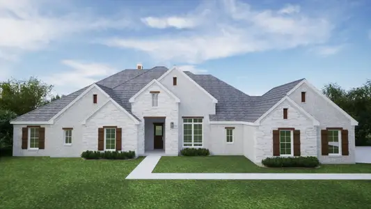New construction Single-Family house 561 Royal Santana Trl, Weatherford, TX 76087 plan Pearland - image