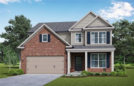 New construction Single-Family house 6025 Spring Way, Stonecrest, GA 30038 Heron Cottage- photo 0