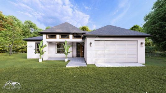 New construction Single-Family house 782 Homestead Rd S, Lehigh Acres, FL 33974 - image