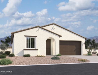 New construction Single-Family house 7638 W Saddlehorn Road, Peoria, AZ 85383 Violet Homeplan- photo 0