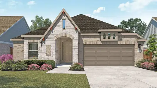 New construction Single-Family house 13519 Valjean Ave, San Antonio, TX 78253 plan Oleander - image