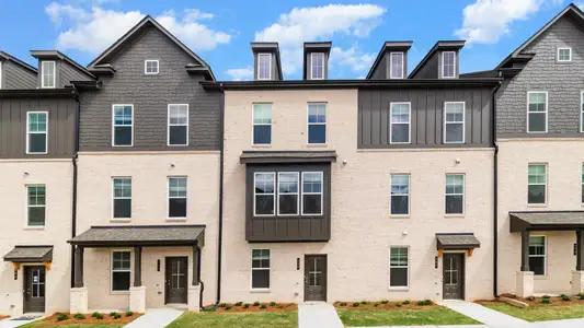 New construction Townhouse house 2608 Daybreak Ln, Newnan, GA 30265 plan Landon - image