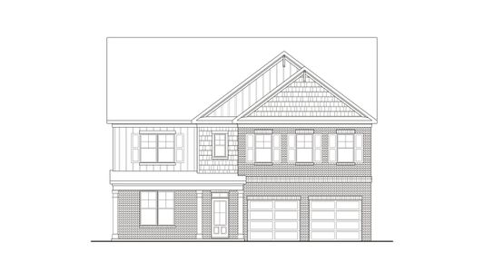 New construction Single-Family house 563 Ivey Farms Rd, Farragut, TN 37934 plan The Camelot - image
