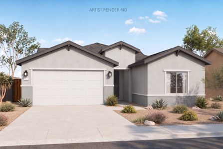 New construction Single-Family house 12420 W Thunder Creek Pkwy, Marana, AZ 85653 plan Poppy - image