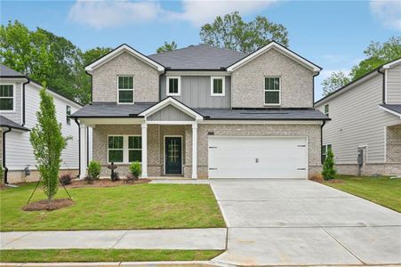 New construction Single-Family house 3970 Brushy St, Powder Springs, GA 30127 Johnson- photo 0