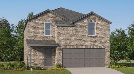 New construction Single-Family house 16839 Old Wagon Wy, Hockley, TX 77447 plan Whitetail - image