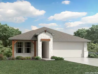 New construction Single-Family house 11330 Garner Crst, San Antonio, TX 78245 plan The Callaghan (830) - image