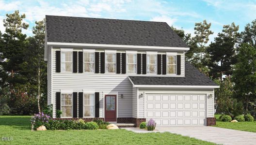 New construction Single-Family house 9445 Wood River Dr, Zebulon, NC 27597 - image