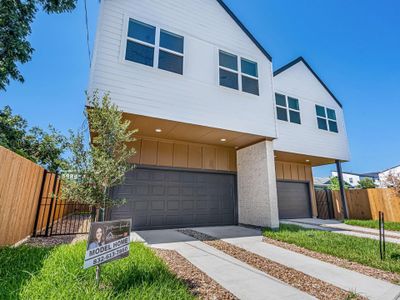 New construction Single-Family house 3620 Sauer St, Unit B, Houston, TX 77004 - image