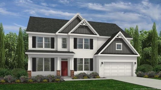 New construction Single-Family house 254 Maverick Ln, Dunn, NC 28334 plan Southport - image