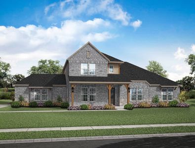 New construction Single-Family house 147 Homestead Hill Rd, New Waverly, TX 77358 plan 3693 - image