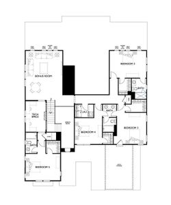 New construction Single-Family house 5728 Crescent Field Cir, Huntersville, NC 28078 plan Napa - image 3