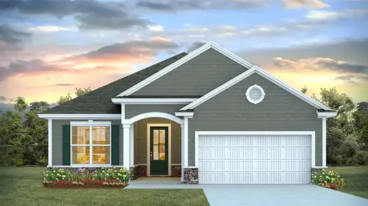 New construction Single-Family house 2122 Marietta Cir, Ash, NC 28420 plan Eaton - image