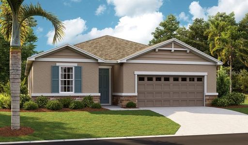 New construction Single-Family house 171 Bull Frog Ln, Umatilla, FL 32784 Slate- photo 0