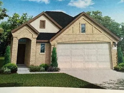 New construction Single-Family house 1068 Shoal Creek Trl, Conroe, TX 77304 plan Elgin - image