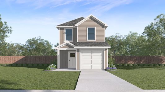 New construction Single-Family house 5710 Quartz Ter, San Antonio, TX 78222 plan The Robin - image