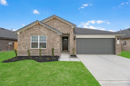 New construction Single-Family house 3023 Santa Terrace Lane, League City, TX 77573 The Burnet- photo 0